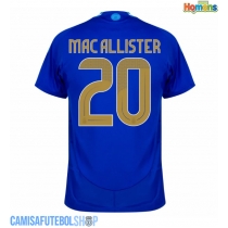 Camisa de time de futebol Argentina Alexis Mac Allister #20 Replicas 2º Equipamento Copa America 2024 Manga Curta